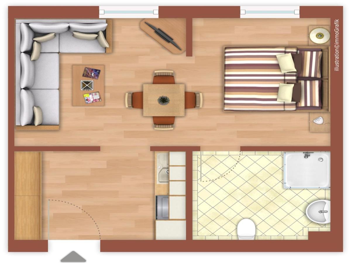 Alpenlodge, Ferienwohnung 6 Тирзее Екстериор снимка